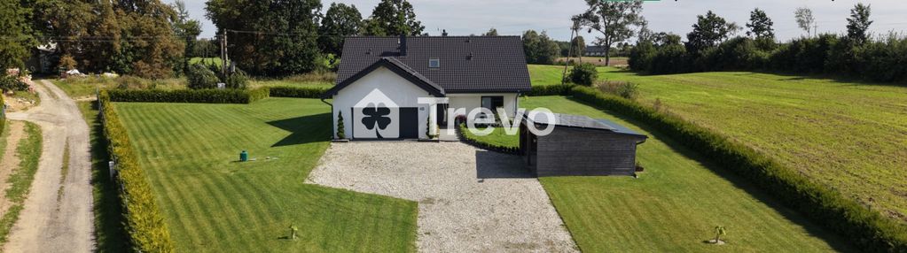Nowoczesny dom z dużą działką w spokojnej okolicy