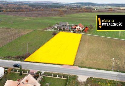 Działka w łukowej z widokiem na zamek w chęcinach