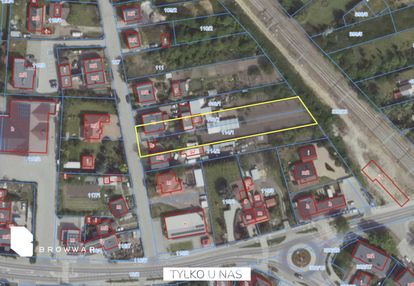 Dwie działki z domem i garażem| rokietnica centrum