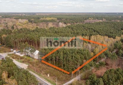 Działka 2256 m² w otoczeniu lasów – józefów