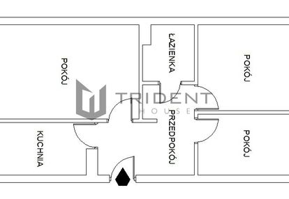 Przestronne 3 pokoje z osobną kuchnią- do remontu!