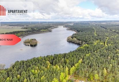 Duża działka nad jeziorem, warunki zabudowy.