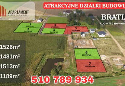 Działki budowlane bratian | media w drodze