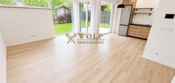 Nowoczesny apartament z ogródkiem -repty śląskie