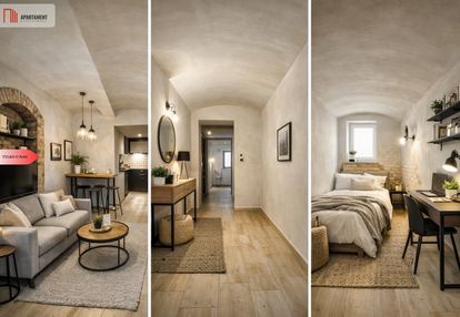 Nietuzinkowe 48 m2 - klimat loftu. bory tucholskie