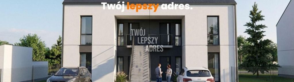 Nowe 3 pok z ogródkiem i miejscem postojowym