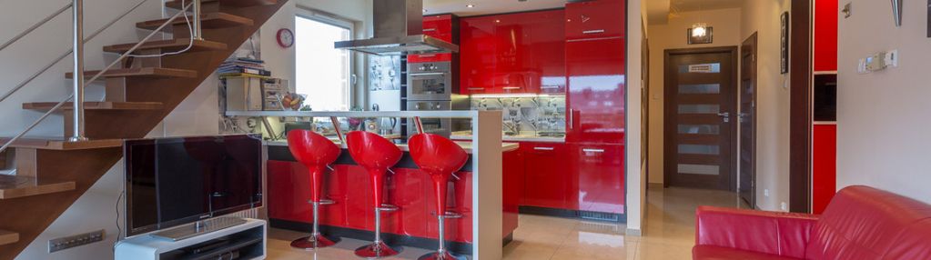 Dwupoziomowe, 4 pokojowe mieszkanie z tarasem