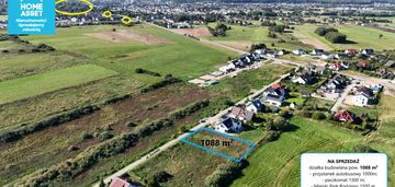 Działka budowlana 1088 m² reda | mpzp