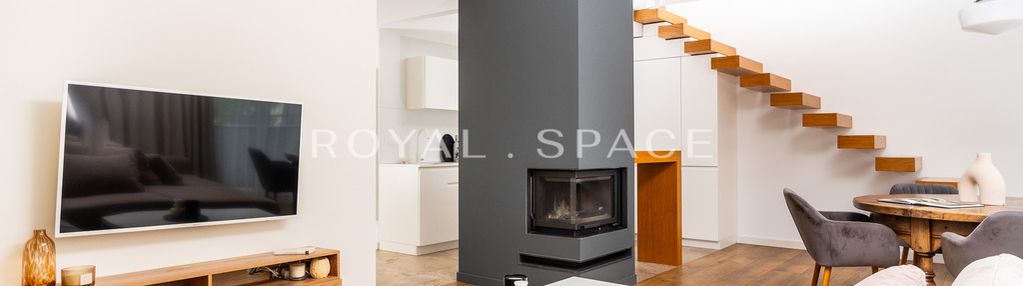Dwupoziomowy apartament w zielonej części krakowa