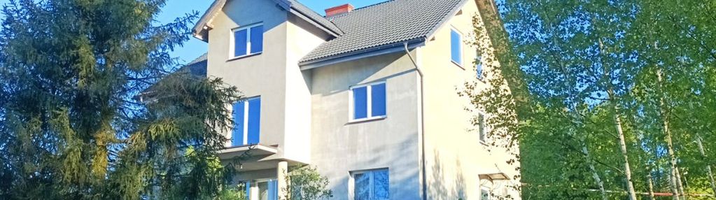 Dom na dużej działce siedliskowej, pod lasem