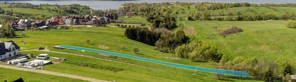 Widok na jezioro czorsztyńskie i tatry!