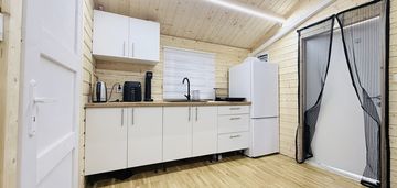 Domek przy lesie, z wyposażeniem, sława nad jeziorem