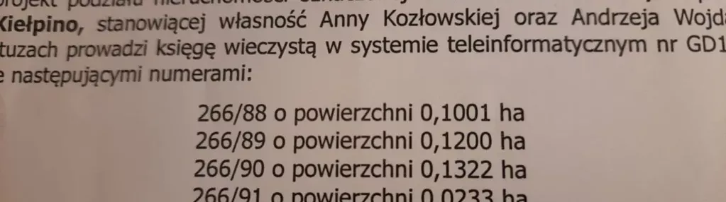 Działka na sprzedaż 1000m2