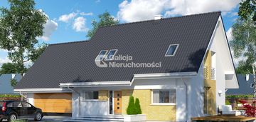 Elewacja, działka 6 ar,garaż dwustanowiskowy.