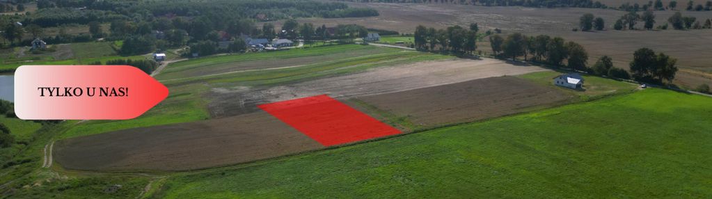 Gotowa działka budowlana gołębiewo wlk.