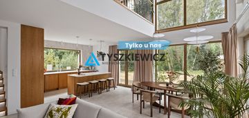Dom przy terenach zielonych, nowoczesna bryła