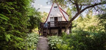 Domek letniskowy nad jeziorem wulpińskim, siła, sząbruk