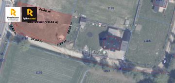 Działka budowlana, prostokątna, media.