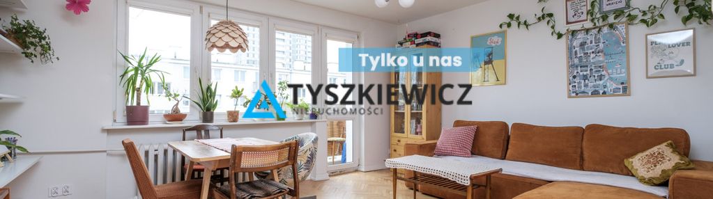 2 pokoje na przymorzu, kilka minut od skm