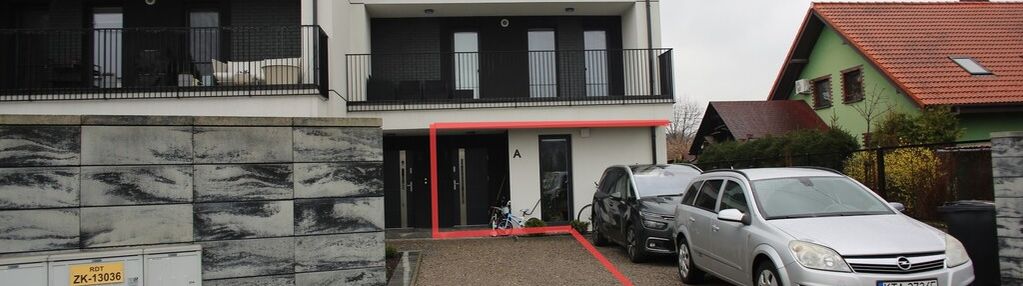 Mieszkanie z ogrodem, koszyce wielkie