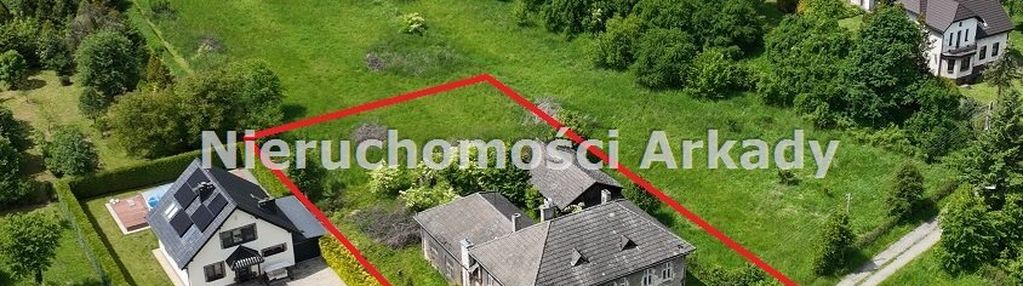 Przedwojenna willa/kamienica na dużej działce