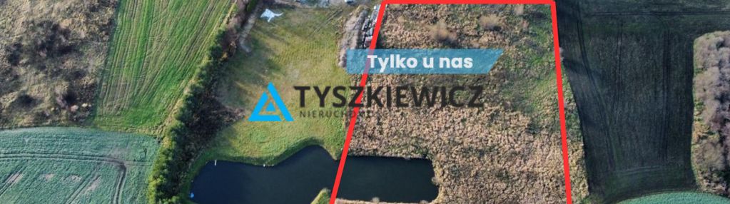 Działka pod inwestycję z wz i stawem