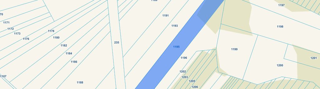 1,63ha łąk i lasów w polubiczach dworskich