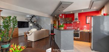 84,7 m² mieszkania + 57 m²  tarasu | 2 poziomy
