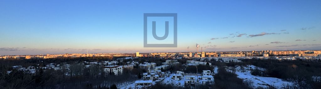 Trzy oddzielne pokoje ze świetnym widokiem | metro