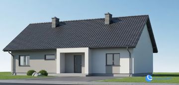 Dom 115m2, alwernia stan surowy+ dach