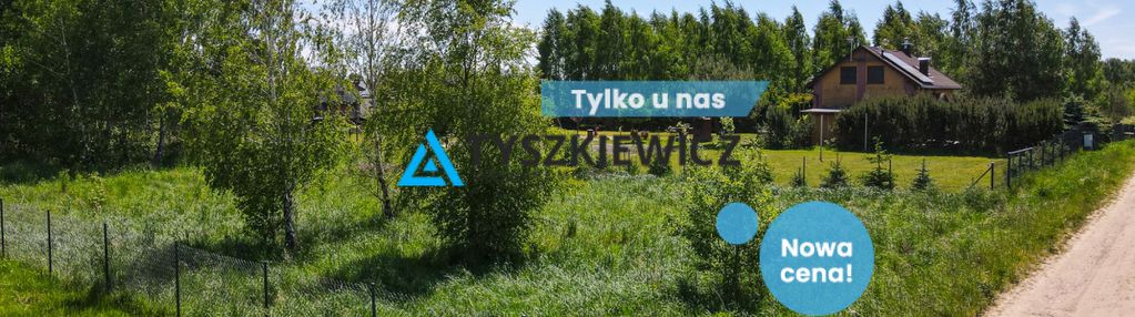 Działka letniskowa 1257m2 - nowy wiec