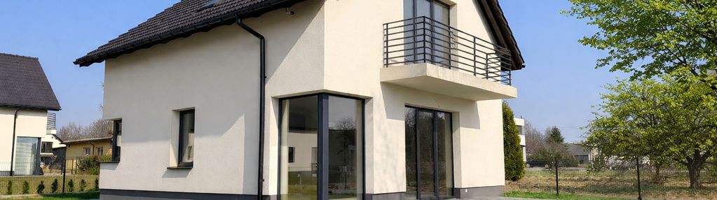 Dom z balkonem i ogrodem 15km od krakowa