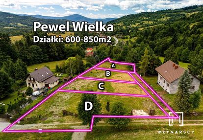 Działka budowlana 600 m2 z panoramą gór |