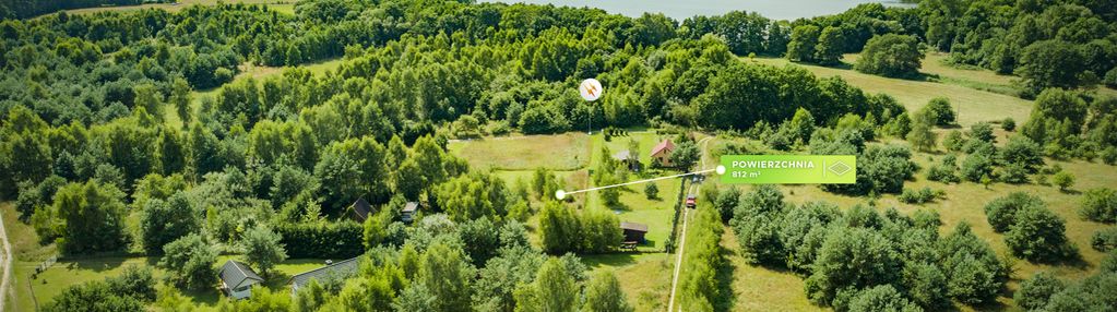 Piękna działka budowlana o powierzchni 812 m²