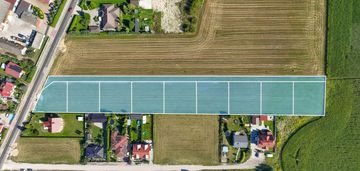 5 atrakcyjnych działek budowlanych 866-923 m2