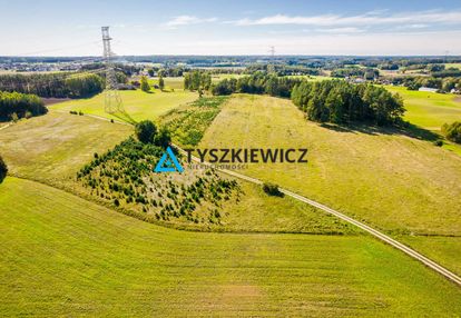 Działka o powierzchni 5,30 ha w gminie kościerzyna