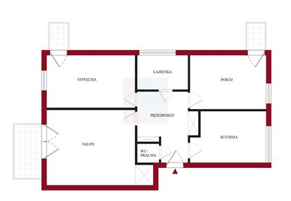 Idealny apartament na ostatnim piętrze! 3 balkony