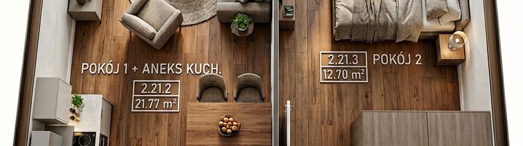 Dwupokojowe mieszkanie w centrum kowal.