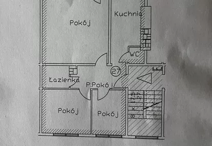 Mieszkanie na sprzedaż 3 pokoje 58m2