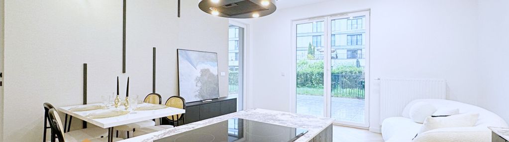 Nowy apartament premium z ogródkiem w centrum
