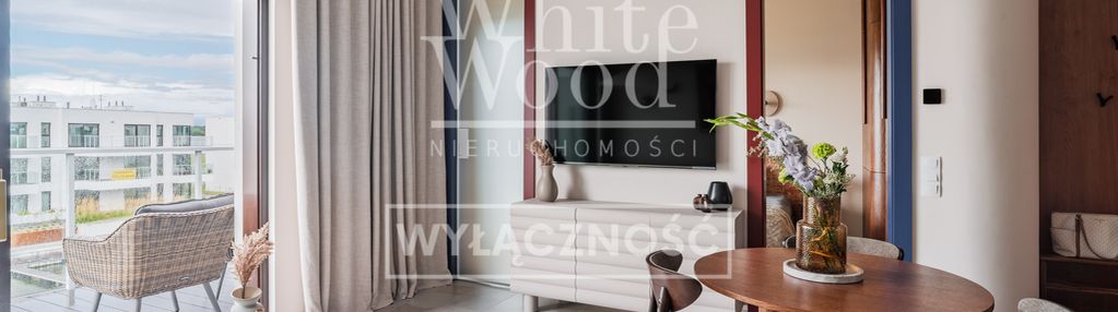 Designerski apartament z widokiem na marinę