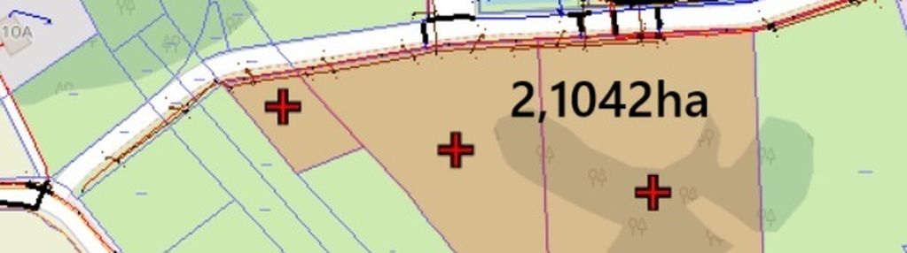Łańcut 2,1042ha mpzp 1p/u 2p/u