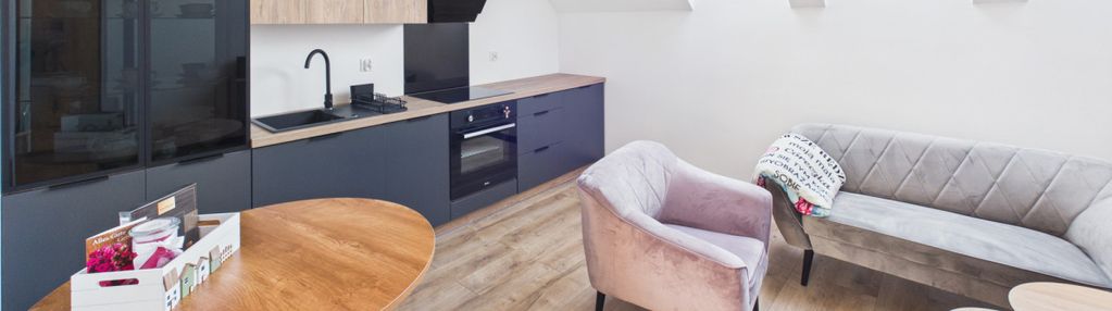 Nowe mieszkanie z poddaszem,trąbki wielkie,parking