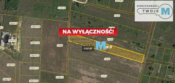 Działka budowlana 1150 m2 w piekoszowie