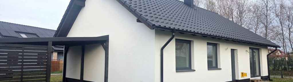 Parterowy dom wolnostojący 107m²|stan deweloperski