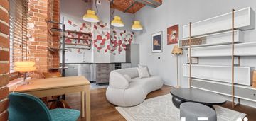 Loft 50m2 nowa papiernia - krzyki
