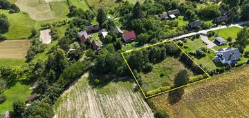 Działka budowlana 2100m2 cisów gm. daleszyce