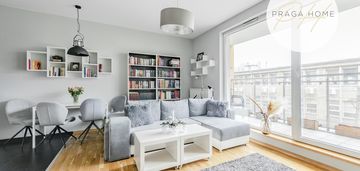 2 pokoje - 45 m2 | garaż | komórka | grochów