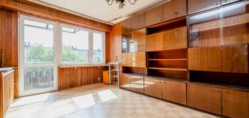 3 pokoje | 48 m² | ul. ukośna | balkon