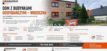 Dom z budynkami gospodarczymi – wodziczna